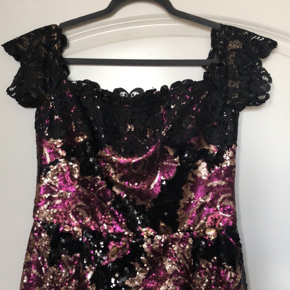 Sequin evening dress - Picture 2 of 5